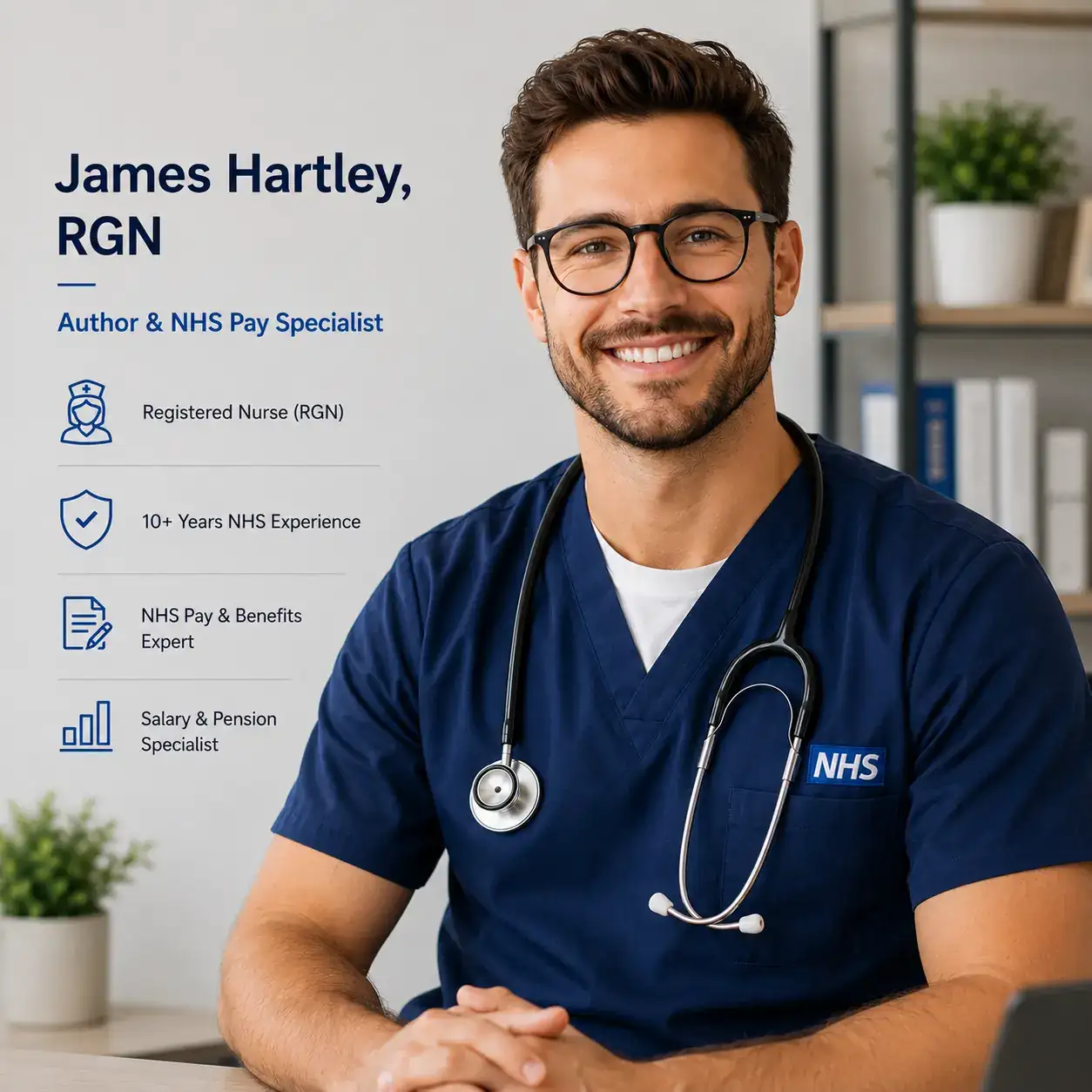 James Hartley, NHS Band & Clinical Nurse Specialist and Pay Expert